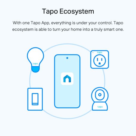 TP-LINK LED Izzó Wi-Fi-s, E27, tompítható fénnyel, TAPO L520E