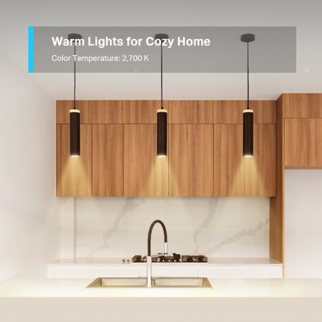 TP-LINK LED Izzó Wi-Fi-s GU10, Spotlight, TAPO L610