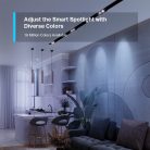 TP-LINK LED Izzó Wi-Fi-s GU10, váltakozó színekkel Spotlight, TAPO L630