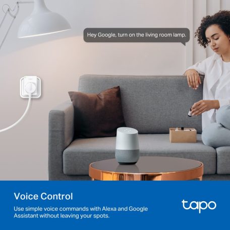 Tapo P110 (2-PACK), Okos Dugalj Wi-Fi-s Fogyasztás mérővel