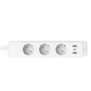   Tapo P300, Okos Elosztósor Wifi-s, 3xDugalj + 2xUSB + 1x 18W USB-C