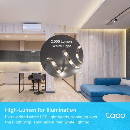 TP-LINK LED Szalag Wi-Fi-s 10 méter Multicolor, TAPO L930-10