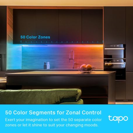 TP-LINK LED Szalag Wi-Fi-s 10 méter Multicolor, TAPO L930-10