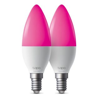   TP-LINK LED Izzó Wi-Fi-s E14, Multi Color, váltakozó színekkel, TAPO L430C (2-PACK)