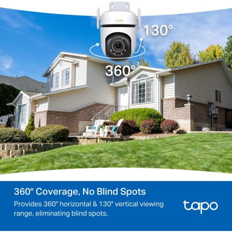 Tapo C530WS, kültéri forgatható színes éjjellátó kamera 