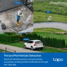 Tapo C530WS, kültéri forgatható színes éjjellátó kamera 