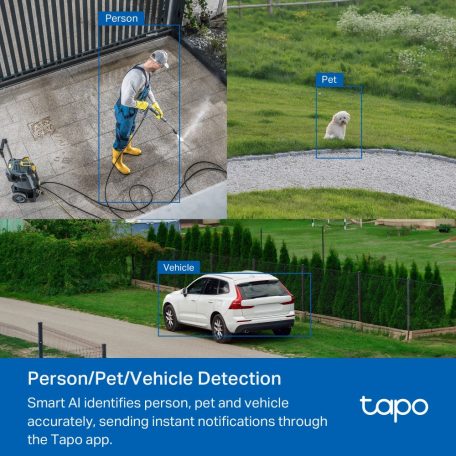 Tapo C530WS, kültéri forgatható színes éjjellátó kamera 
