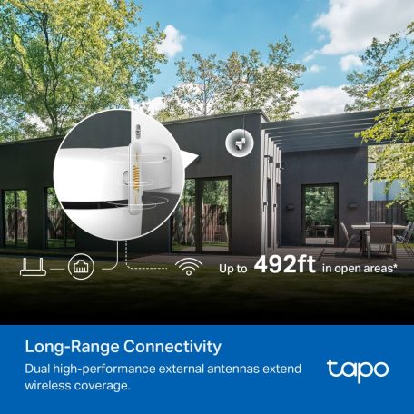 Tapo C530WS, kültéri forgatható színes éjjellátó kamera 