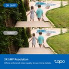 Tapo C530WS, kültéri forgatható színes éjjellátó kamera 
