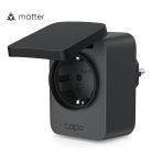 Tapo P410M, Okos Dugalj Wi-Fi-s Mini, Fogyasztás mérővel IP54 kültéri