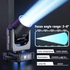 Uking Mini 7R 230W Beam mozgófejes robotlámpa szettben szállítóládával