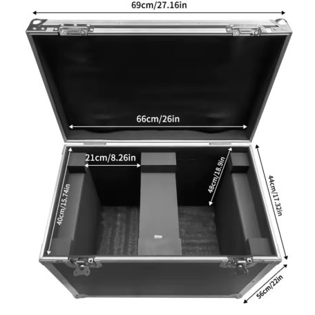 Uking Mini 7R 230W Beam mozgófejes robotlámpa szettben szállítóládával